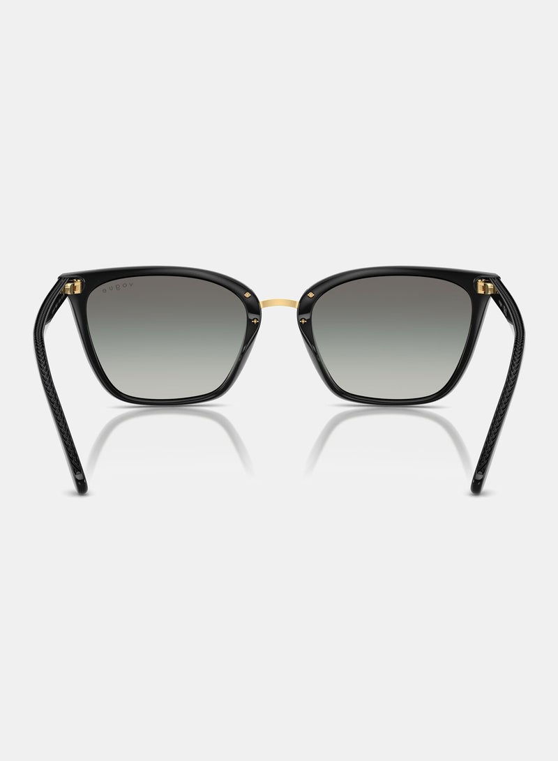 Vogue Full Rim Cat Eye Sunglasses 0VO5597SI - Image 4